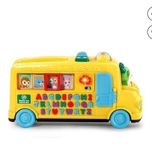 LEAPFROG Phonics Learning Fun Animal School Bus Sounds Singing Game